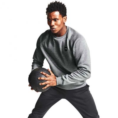2. Under Armor Rival Fleece Crew M 1357096 012 sports sweatshirt