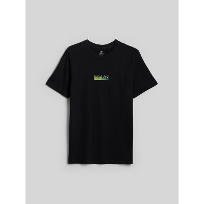 5. Men's regular printed T-shirt 4F 4FRAW26TTSHM4665-20S