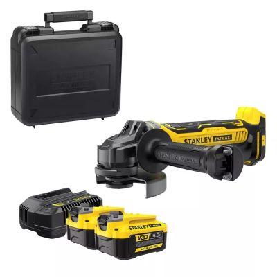 12. Cordless Angle Grinder 125mm 2x4.0Ah SFMCG700M2K STANLEY