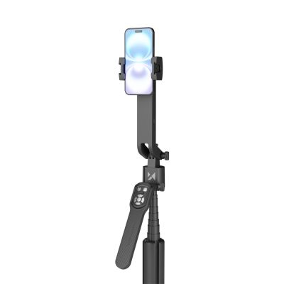 8. Wozinsky WST-360YS Selfie Stick with Tripod Function with 360° AI Auto Face Tracking Gesture Control - Black