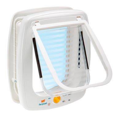 4. FERPLAST Swing 9 - door for medium dogs and large cats, white