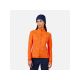 ROSSIGNOL Women's Sweatshirt W Blackside Mix HZ Fleece Orange