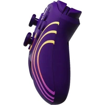 8. PDP Afterglow wave Lilac USB Gamepad Analog/Digital PC, Xbox Series S, Xbox Series X
