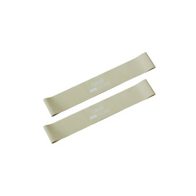 2. CASALL Rubber band light exercise bands 2pcs light green