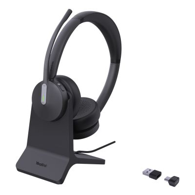 2. Yealink BH70 Dual Teams Headset with USB-C/A Charging Cradle