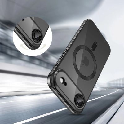 4. Tech-Protect MagFlex MagSafe Case for iPhone 17 Air - Clear Black