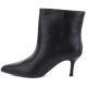 3. Women's leather ankle boots with low heels, black Big Star UU274492