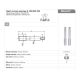 FANAR TAPPING DIE G 3/8" NGRA/2