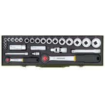 Proxxon 23 020 Socket wrench set 27 pcs.