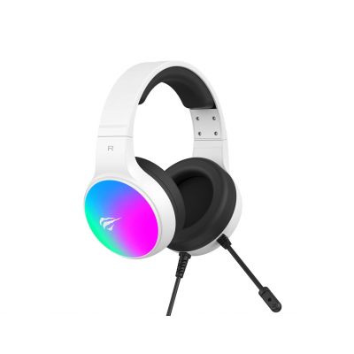2. Havit H2043U Gaming Headphones (Black and White)