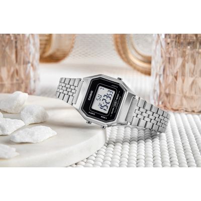 6. CASIO Vintage LA680WA-1DF Women's Watch + BOX