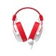 4. Havit H2002d gaming headphones white/red