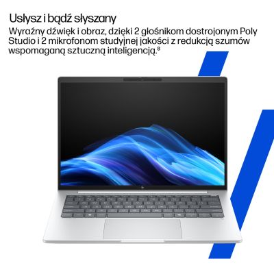 30. HP EliteBook 8 G1i Next Gen AI PC Copilot+ PC Intel Core Ultra 7 258V Laptop 35.6 cm (14") WUXGA 32 GB LPDDR5x-SDRAM 1 TB SSD Wi-Fi 7 (802.11be) Windows 11 Pro Silver