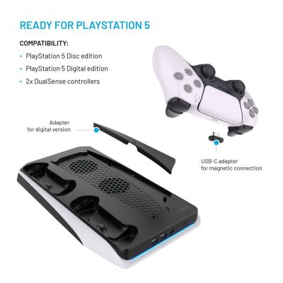 3. FIXED FIXPS5-MCS-BW Game Console Part/Accessory Docking Station