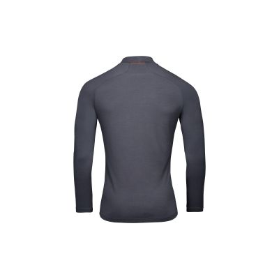 5. POC M's Layer Merino Mock Neck Jersey Gray