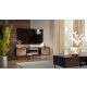 3. EF CORTINA TV cabinet 180x40x60 black/walnut