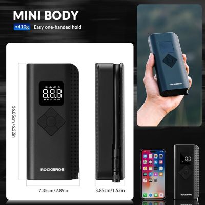 5. Rockbros Electric Pump 150PSI A13