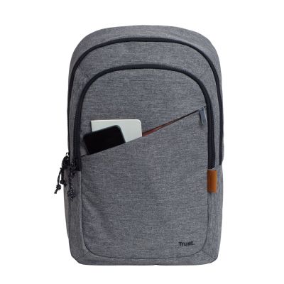 10. TRUST Avana 16" Laptop Backpack Gray