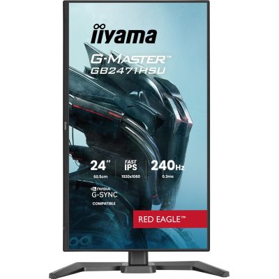 7. IIYAMA LED Fast IPS MONITOR 23.8" GB2471HSU-B1 Red Eagle 240Hz