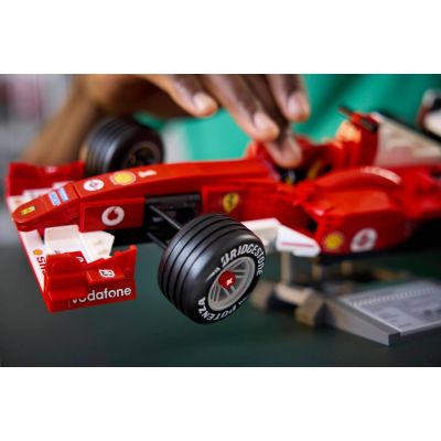 11. LEGO Icons 11375 – Ferrari F2004 and Michael Schumacher