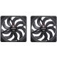 5. NOCTUA 140 mm Fan NF-A14x25 G2 PWM Sx2 PP chromax black