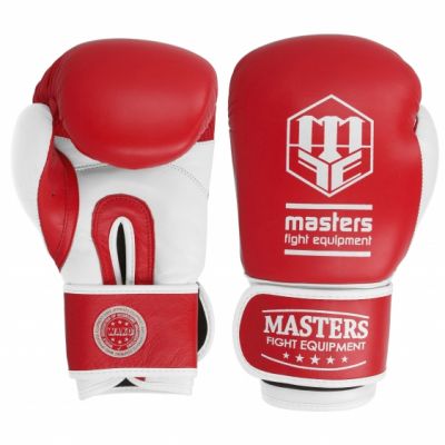 4. MASTERS RBT-TRW 01210-02 Leather Boxing Gloves