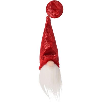 2. DECORATIVE PENDANT SANTA CLAUS 11CM RED