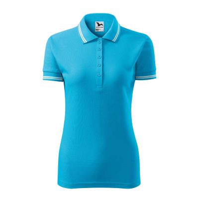 3. Adler Urban W MLI-22044 turquoise polo shirt