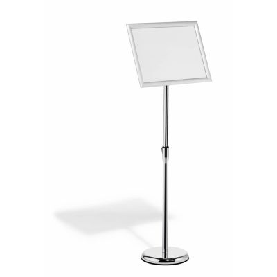 3. Durable 479923 Sign Holder and Display Stand A3 Aluminum, Plastic, Steel Silver