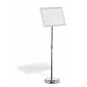 3. Durable 479923 Sign Holder and Display Stand A3 Aluminum, Plastic, Steel Silver