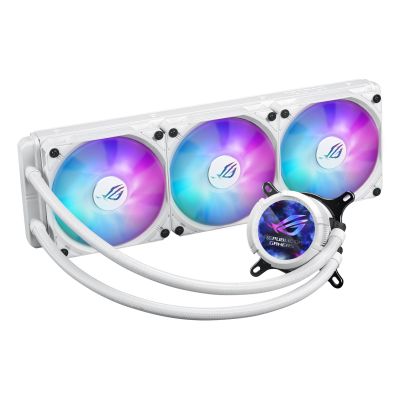 3. ASUS ROG STRIX LC III 360 ARGB LCD WHT Cooling