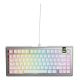 9. Glorious Gaming GMMK 3 PRO 75% Prebuilt USB Keyboard QWERTY US English Silver