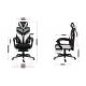 3. Huzaro Combat 5.0 White Gaming Chair
