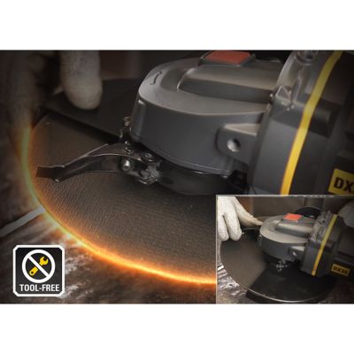 6. CAT DX35 corded angle grinder