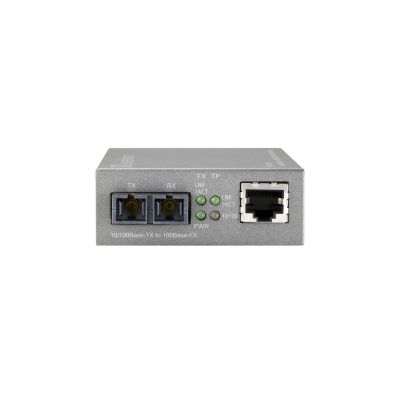 2. LevelOne Web Smart Series FVS-3120 Media Converter - RJ-45 / SC Single Mode - Up to 20km (FVS-3120)