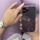 5. Marble Case Cover for Xiaomi Redmi Note 11 Gel Cover Orange Marble