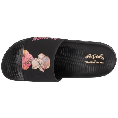 3. Skechers Snoop Dogg Hyper Slide - Dr. Bombay 251015-BBK Czarne 41