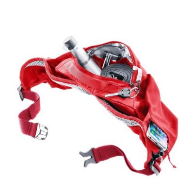 2. DEUTER Pulse 3 cherry-masala waist bag