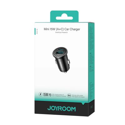 6. Joyroom JR-CCN16 Mini 15W Car Charger - Black