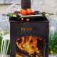 33. BonFeu BonCarré garden fireplace rusty 3503R