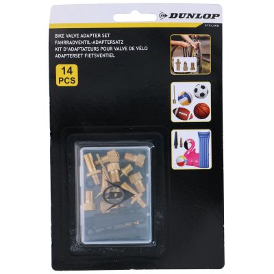 12. SET OF 14 ADAPTERS FOR DUNLOP PUMP