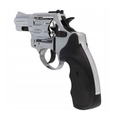7. ZORAKI R1-K6L BAS blank alarm and signal revolver, 2.5" barrel, cal. .22 Long Blank, flash chrome (R1256MNP-BAS)