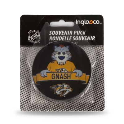 7. Inglasco NHL Mascot Hockey Puck 510AN001901