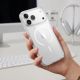7. Tech-Protect Flexair Hybrid CC MagSafe Case for iPhone 17 Pro Max / 18 Pro Max - Clear