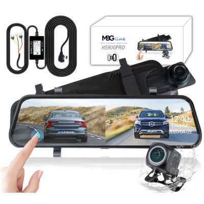 7. MBG LINE HS900 PRO Sony mirror video recorder + parking adapter
