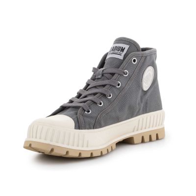 4. Palladium Pallashock Mid OG Granite Gray U shoes 76681-070-M