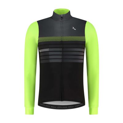 Rogelli STRYDE long sleeve shirt black-fluorescent XL