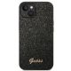3. Guess Glitter Script Case for iPhone 14 Plus - Black