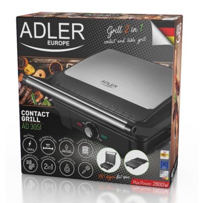 8. ADLER AD 3051 electric grill