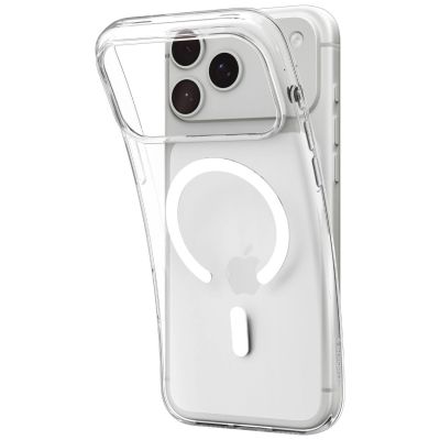15. Spigen Liquid Crystal MagSafe Case for iPhone 18 Pro Max / 17 Pro Max - Clear and White